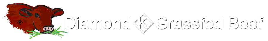 Diamond K Grassfed Beef Logo